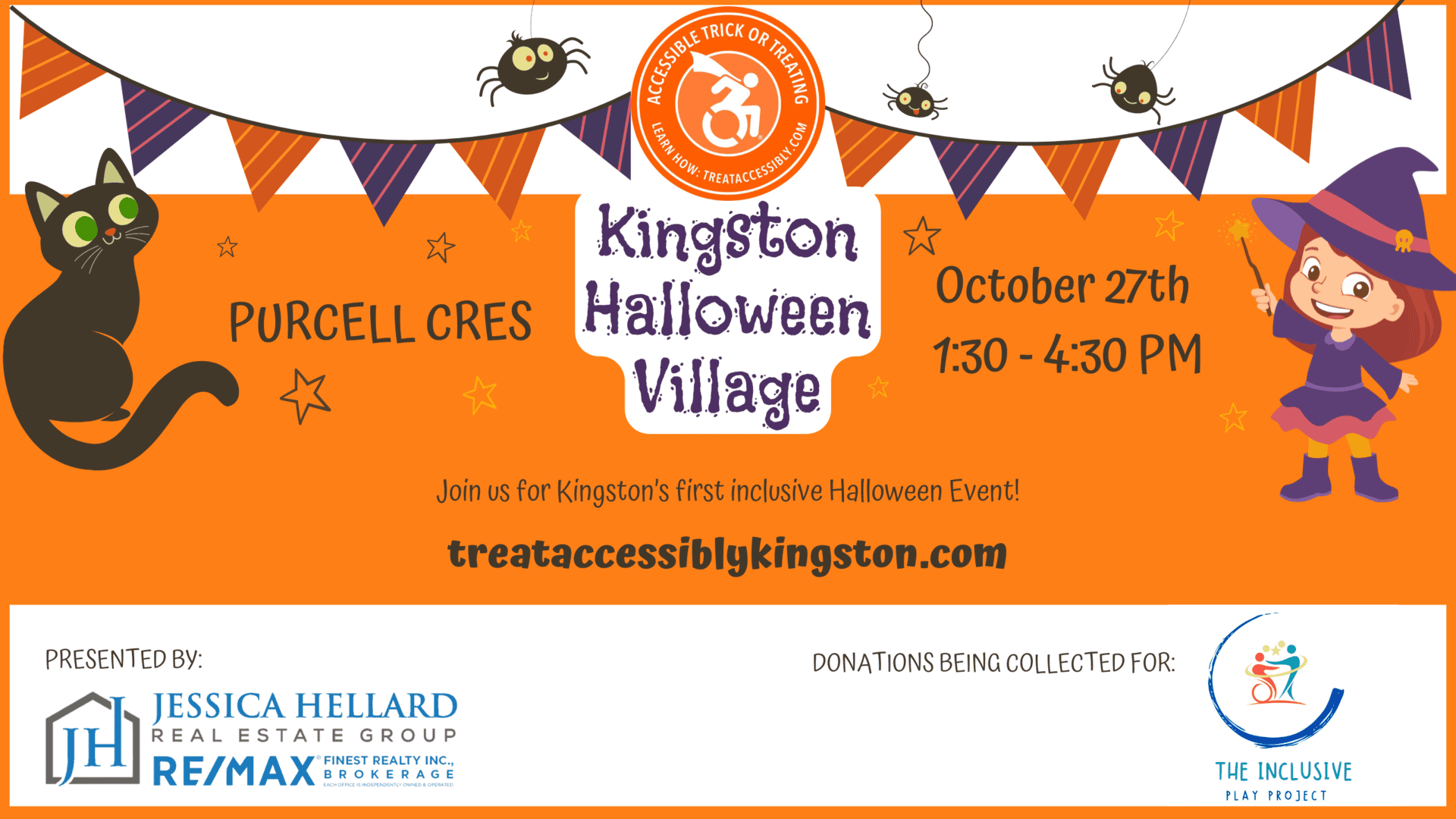 Kingston Halloween Village (Youtube Banner)